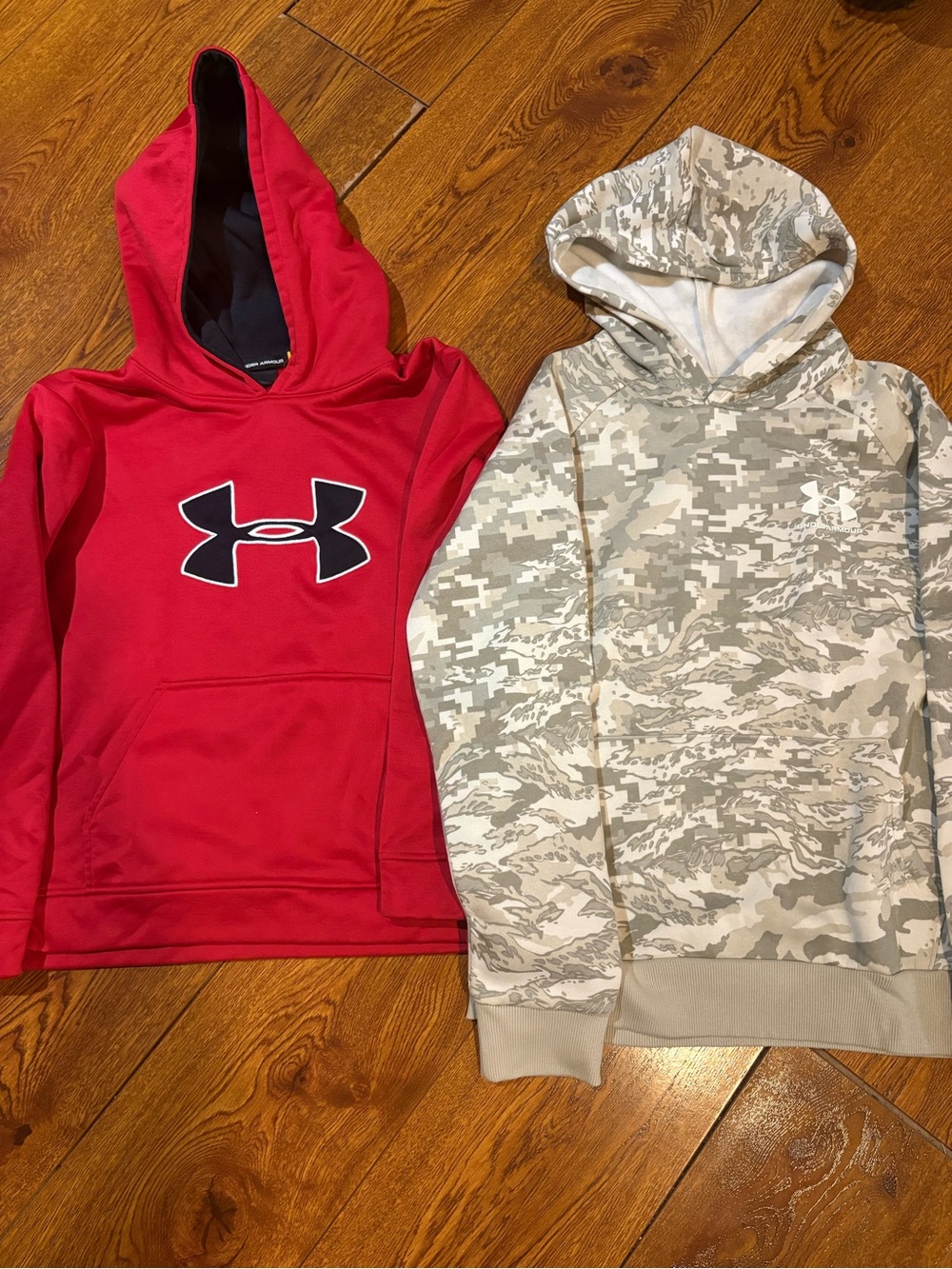 2 Under Armour Kids' Hoodie Sweatshirts Size 14/16